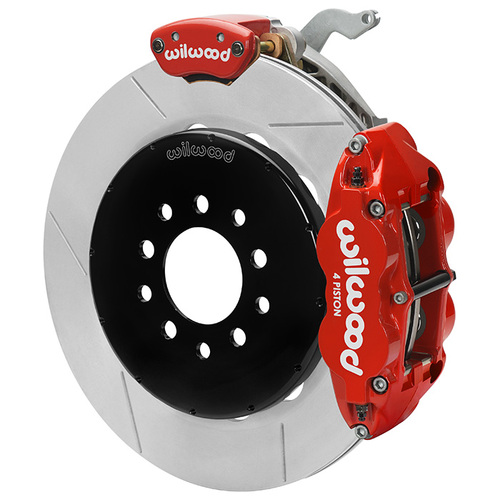 Wilwood KIT,REAR,DSE,VETTE 63-79,FNSL4R/MC4 14.00x.81,RED