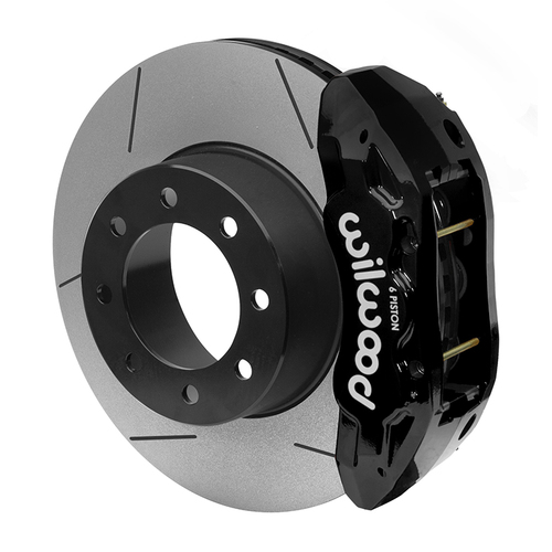 Wilwood Brake Kit, Rear, Tx6R Big Brake Truck, Radial, 16.00 Rotor, Plain Face, Black, OEM, w/Lines, Kit