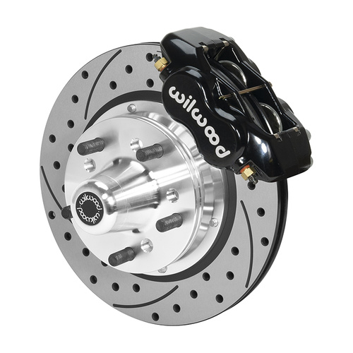 Wilwood Brake Kit, Front, FDLI Pro Series, Lug, 11.00 Rotor, SRP, Black, For Dodge, For Plymouth, Kit