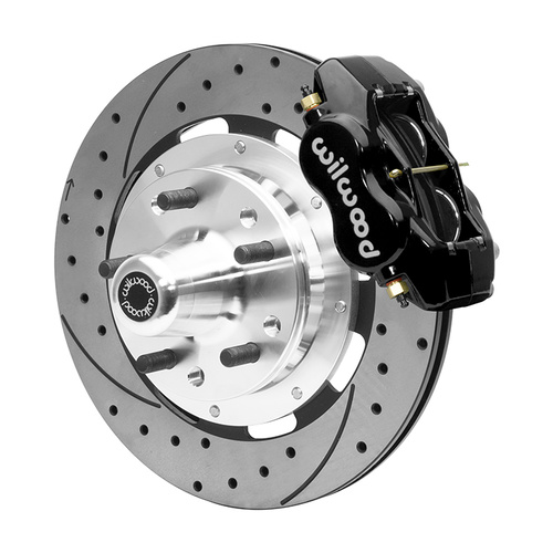 Wilwood Brake Kit, Front, FDLI Big Brake (Hub), Lug, 12.19 Rotor, SRP, Black, For Chevrolet, CPP, Kit