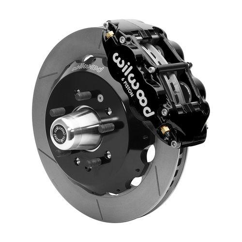 Wilwood Brake Kit, Front, FNSL6R Big Brake (Hub), Radial, 12.88 Rotor, Plain Face, Black, For Chevrolet, CPP, Kit