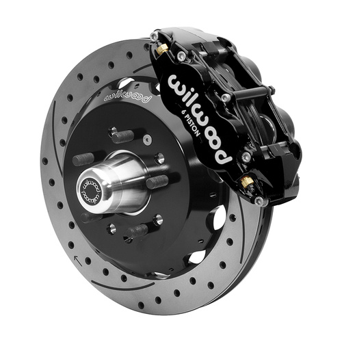 Wilwood Brake Kit, Front, FNSL6R Big Brake (Hub), Radial, 12.88 Rotor, SRP, Black, For Chevrolet, CPP, Kit
