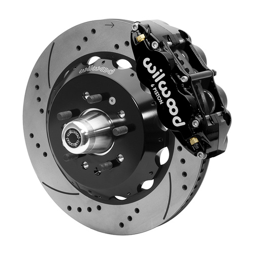 Wilwood Brake Kit, Front, FNSL6R Big Brake (Hub), Radial, 14.00 Rotor, SRP, Black, For Chevrolet, CPP, Kit