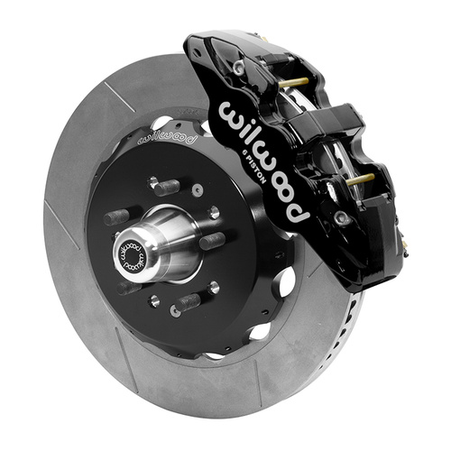 Wilwood Brake Kit, Front, AERO6 Big Brake, Radial, 14.00 Rotor, Plain Face, Black, For Chevrolet, CPP, Kit