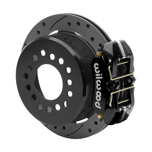 Wilwood Brake Kit, Rear, FDPLP-DS Parking, Lug, 11.00 Rotor, SRP, Black, Small For Ford, Kit