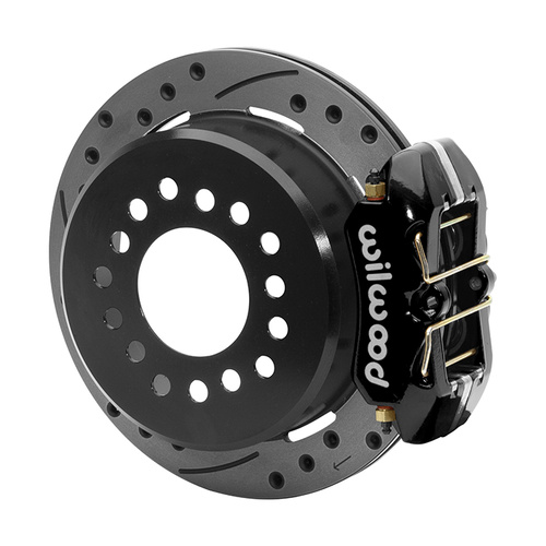 Wilwood Brake Kit, Rear, FDPLP-DS Parking, Lug, 11.00 Rotor, SRP, Black, Small For Ford, Kit