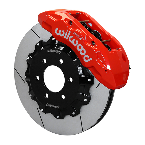 Wilwood KIT,FRONT,FORD F150,RAPTOR,2010-2014 TX6R,15.50 ROTOR,RED,W/LINES
