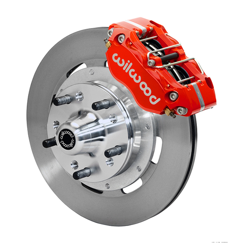 Wilwood KIT,FRONT,NDPR,AFX PRO SPINDLE,11.75 ROTOR,RED
