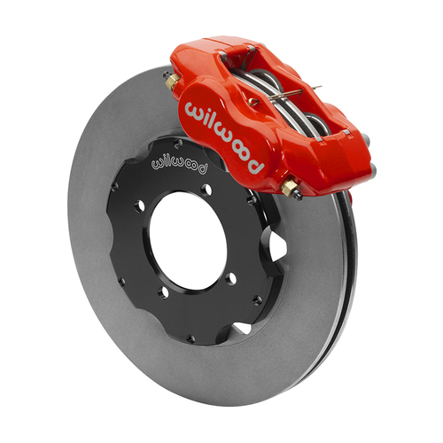 Wilwood KIT,FRONT,FDLI,69-76,TRIUMPH TR6,11.00 ROTOR,RED,W/LINES