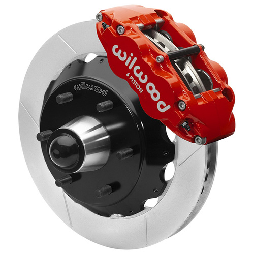 Wilwood KIT,FRONT,FNSL6R,WWE 63-87 C10 IRON PRO SPINDLE,13.06 ROTOR,6 LUG,RED