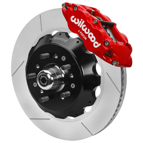 Wilwood KIT,FRONT,FNSL6R,2ND GEN PRO SPINDLE,70- 81 F BODY,75-79 A&X BODY,14.00 ROTOR,RED