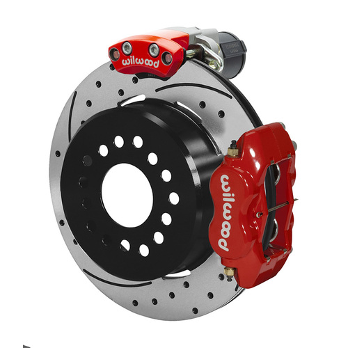 Wilwood KIT,REAR,EPB,FDLI,12 BOLT,2.75 OFFSET 1PC,12.19 ROTOR,SRP,RED