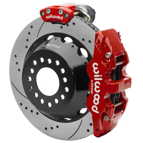 Wilwood KIT,REAR,EPB,AERO4,SMALL FORD,2.66 OFFSET,14.00 ROTOR,SRP,RED