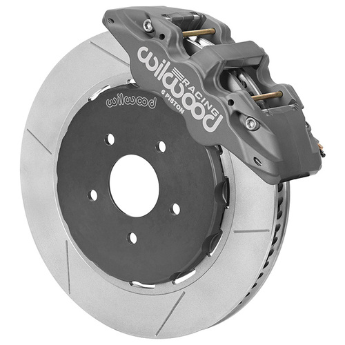 Wilwood KIT,FRONT,AERO6R,ST,97-13 C5/C6 VETTE 14.0 LUG DRIVE,ROAD RACE,.80 PAD,ANO