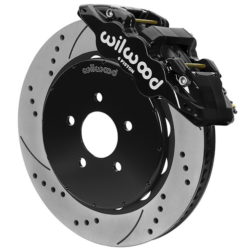Wilwood KIT,FRONT,5 LUG,MUSTANG,94-04,AERO6 14.00 ROTOR,SRP,W/LINES