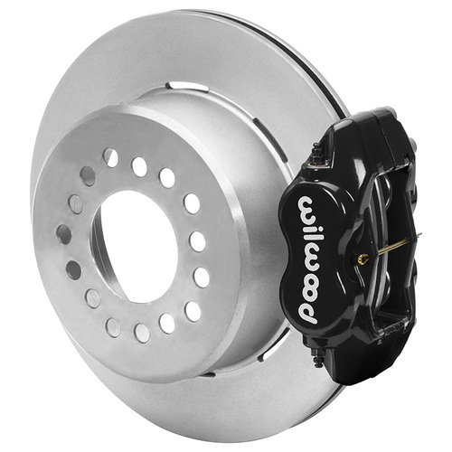 Wilwood Brake Kit, Rear, FDLI, Disc/Drum, Integral, Plain Face, Type III Ano, Kit