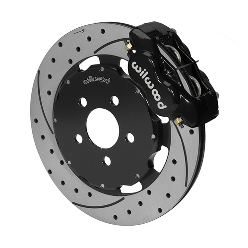 Wilwood Brake Kit, Front, FDLI Big Brake (Hat), Lug, 12.19 Rotor, SRP, Black, For Chrysler, For Dodge, Kit