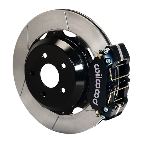 Wilwood Brake Kit, Rear, Dynapro For OE Parking Brake, Lug, 12.19 Rotor, Plain Face, Black, OEM, Kit