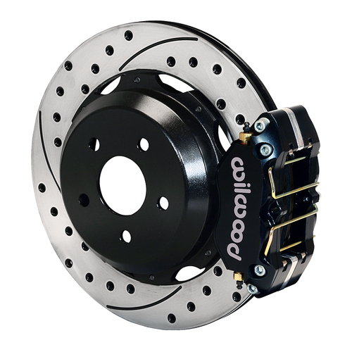 Wilwood Brake Kit, Rear, Dynapro For OE Parking Brake, Lug, 12.19 Rotor, SRP, Black, OEM, Kit