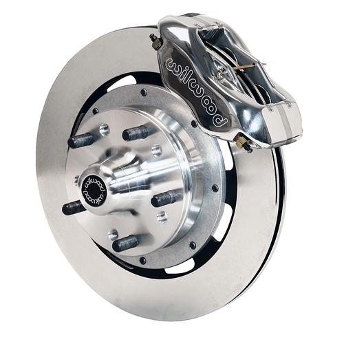 Wilwood Brake Kit, Front, FDLI Big Brake, (Hub), Lug, 12.19 Rotor, Plain Face, Nickel, Kit