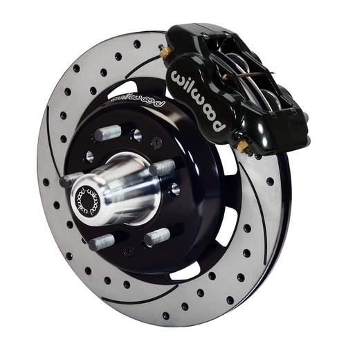 Wilwood Brake Kit, Front, FDLI Big Brake (Hub), Lug, 12.19 Rotor, SRP, Black, For Chevrolet, Kit