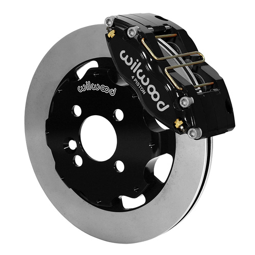 Wilwood Brake Kit, Front, NDPR-DS Big Brake (Hat), Radial, 12.19 Rotor, Plain Face, Black, Mini Cooper, Kit