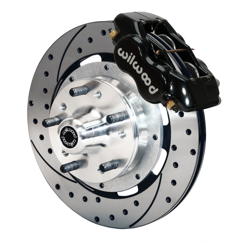 Wilwood Brake Kit, Front, FDLI Big Brake (Hub), Lug, 12.19 Rotor, SRP, Black, For Buick, For Cadillac, For Chevrolet, For GMC, Olds, For Pontiac, Kit