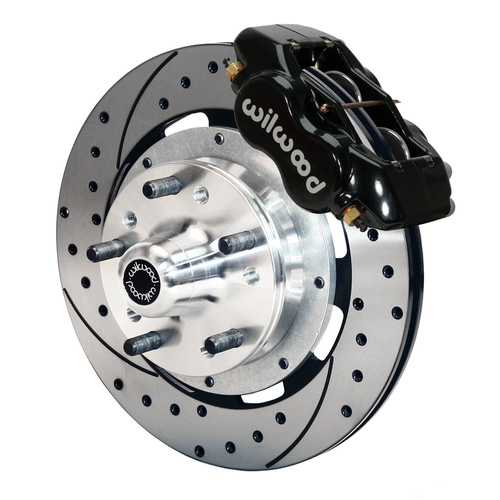 Wilwood Brake Kit, Front, FDLI Big Brake (Hub), Lug, 12.19 Rotor, SRP, Black, For Buick, For Cadillac, For Chevrolet, For GMC, Olds., For Pontiac, Kit