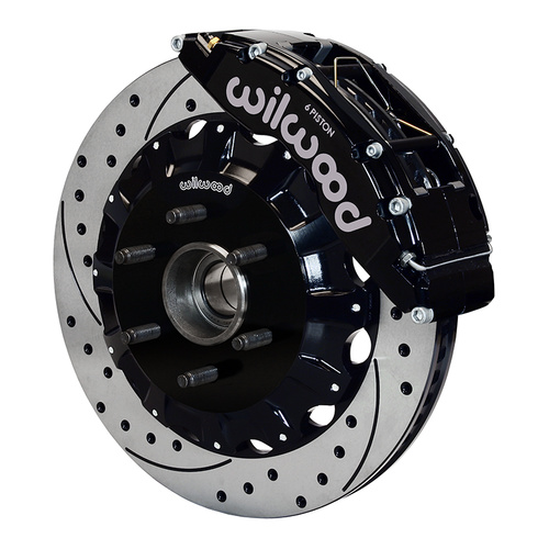 Wilwood Brake Kit, Front, TC6R Big Brake Truck, Radial, 16.00 Rotor, SRP, Black, For Ford, For Lincoln, Kit