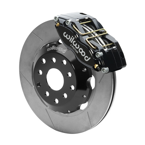Wilwood Brake Kit, Front, NDPR-DS Big Brake (Hat), Radial, 12.00 Rotor, Plain Face, Black, For Subaru, Kit