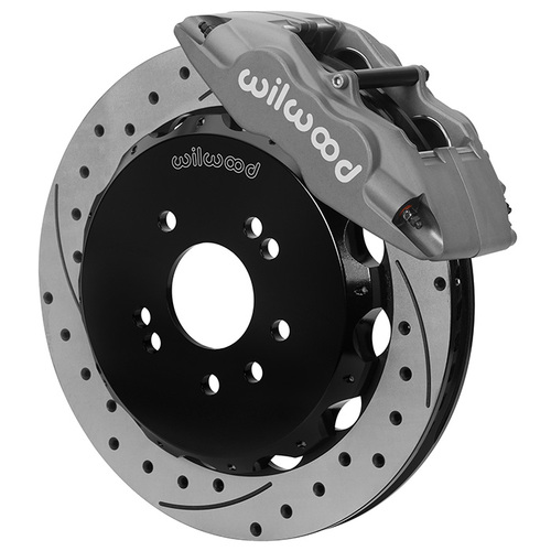 Wilwood Brake Kit, Front, FSLI4 Big Brake (Hat), Lug, 13.00 Rotor, SRP, Ano, For Nissan, Kit