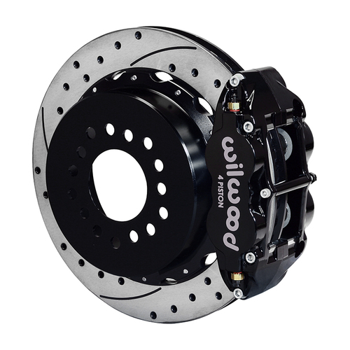Wilwood Brake Kit, Rear, FNSL4R Big Brake Parking, Radial, 13.00 Rotor, SRP, Black, Mustang 05-up, Kit