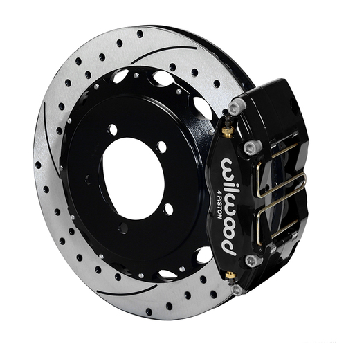 Wilwood Brake Kit, Rear, NDPR13-DS For OE Parking Brake, Radial, 13.00 Rotor, SRP, Black, OEM, Kit