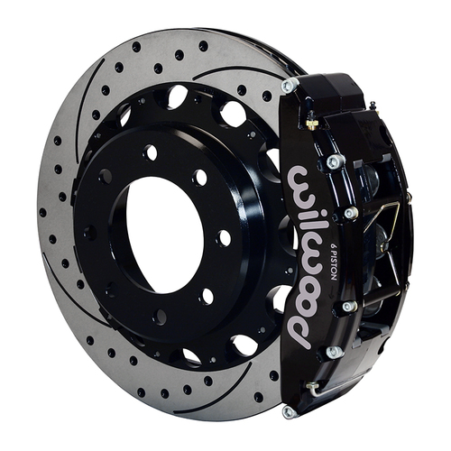 Wilwood Brake Kit, Rear, TC6R Big Brake Truck, Radial, 16.00 Rotor, SRP, Black, OEM, Kit