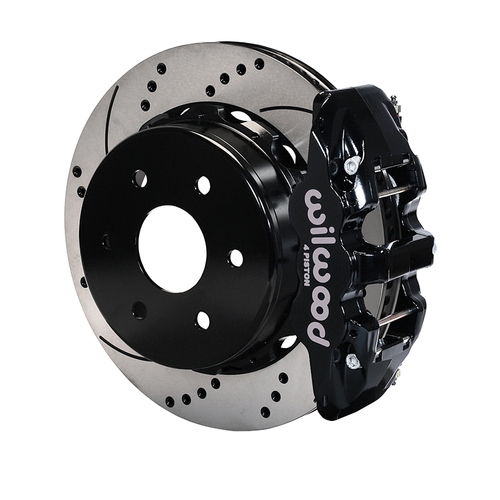 Wilwood Brake Kit, Rear, AERO4 Big Brake Truck, Radial, 14.25 Rotor, SRP, Black, OEM, Kit