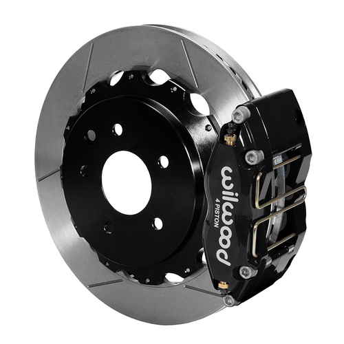 Wilwood Brake Kit, Rear, NDPR13-DS For OE Parking Brake, Radial, 13.00 Rotor, Plain Face, Black, OEM, Kit