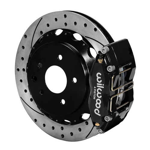 Wilwood Brake Kit, Rear, NDPR13-DS For OE Parking Brake, Radial, 13.00 Rotor, SRP, Black, OEM, Kit