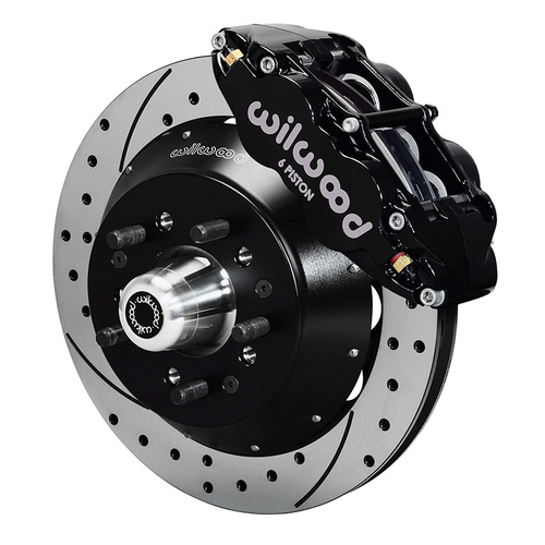 Wilwood Brake Kit, Front, FNSL6R Big Brake (Hub), Radial, 13.00 Rotor, SRP, Black, Art Morrison, Roadster, Kit