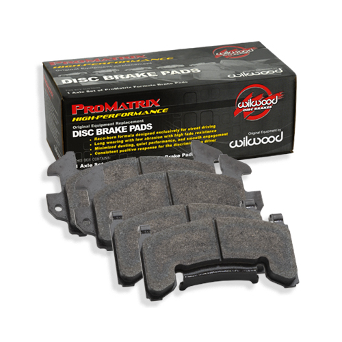 Wilwood Brake Pad, D698, ProMatrix, Bedded, .54 in. Thick, 800 to 900 F, Medium Friction, Set