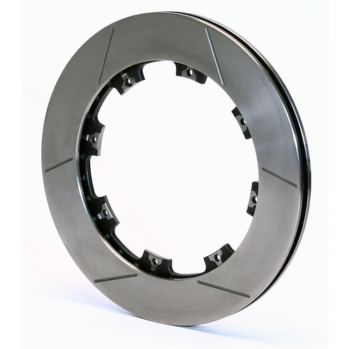 Wilwood Rotor, 0.81 Width, 11 in. Dia, 6 x 6.25 in. Bolt Circle, Iron, 30 V, GT Slotted, Plain, Each