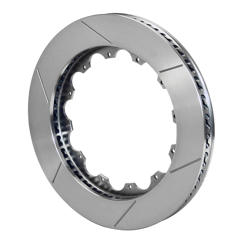 Wilwood Rotor, 1.1 Width, 14.25 in. Dia, 12 x 8.75 in. Bolt Circle, Spec-37 Iron, 72 CV, GT Slotted, Plain, R/H, Each