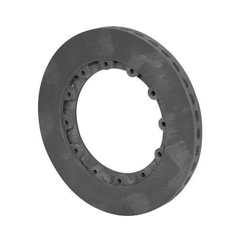 Wilwood Rotor, 1.1 Width, 14 in. Dia, 12 x 8.75 in. Bolt Circle, C/SiC, 24 V, Plain Face, Plain, Each