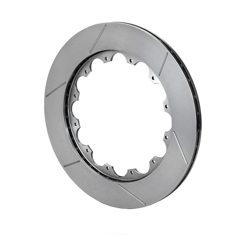 Wilwood Rotor, 0.76 Width, 14 in. Dia, 12 x 8.75 in. Bolt Circle, Iron, 36 V, GT Slotted, Plain, Each