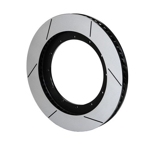 Wilwood Rotor, 1.5 Width, 16 in. Dia, 12 x 9.75 in. Bolt Circle, Spec-37 Iron, 60 CV, GT Slotted, Black Electro Coat, R/H, Each