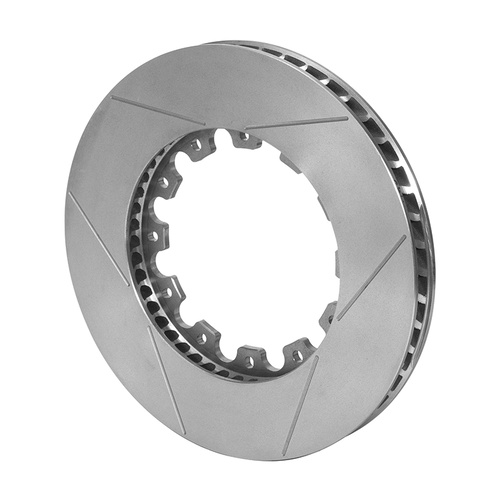 Wilwood Rotor, 1.26 Width, 12.91 in. Dia, 12 x 7.15 in. Bolt Circle, Spec-37 Iron, 48 CV, GT Slotted, Plain, R/H, Each