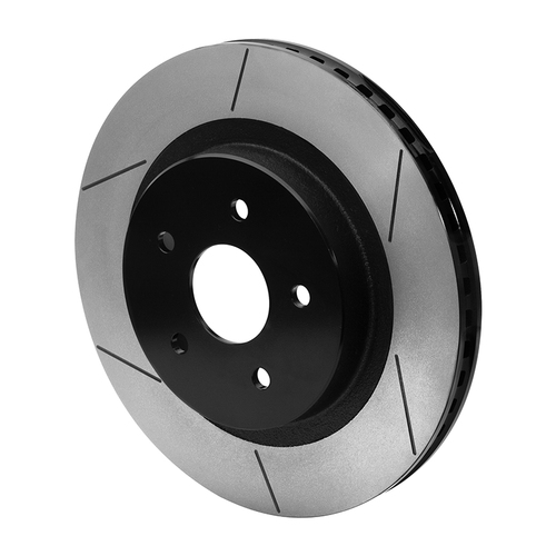 Wilwood Rotor, 1.25 Width, 15 in. Dia, Iron, 48 V, GT Slotted, Black Electro Coat, Each