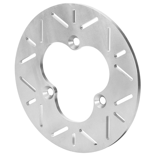 Wilwood Rotor, 0.31 Width, 10.2 in. Dia, 3 x 5.00 in. Bolt Circle, Titanium, Solid, Slotted, Plain, Each