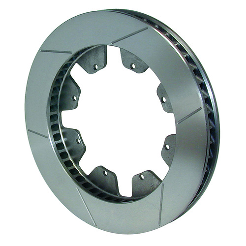 Wilwood Rotor, 1.38 Width, 13.06 in. Dia, 8 x 7.62 in. Bolt Circle, Spec-37 Iron, 48 CV, GT Slotted, Plain, R/H, Each