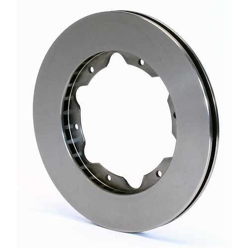Wilwood Rotor, 0.81 Width, 10.75 in. Dia, 6 x 6.25 in. Bolt Circle, Iron, 30 V, Plain Face, Plain, Each