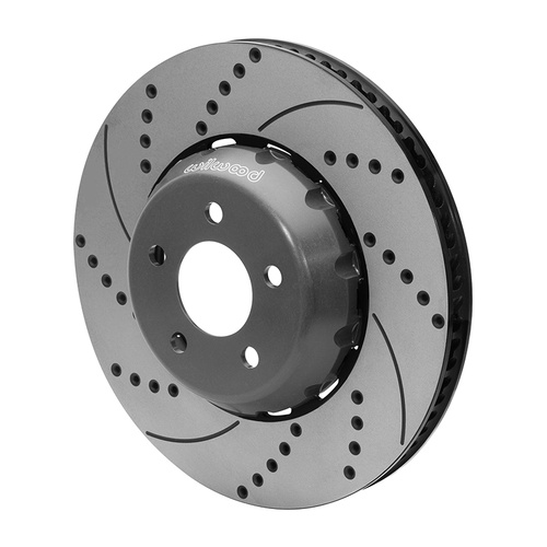 Wilwood Rotor/Hat Assembly, SRP, Lug Drive, 14.00 in Diameter, 1.25 in. Width, 1.37 Offset, RH, Set